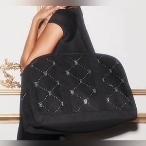 Victoria's Secret limited edition Black canvas bag with Bling 💎